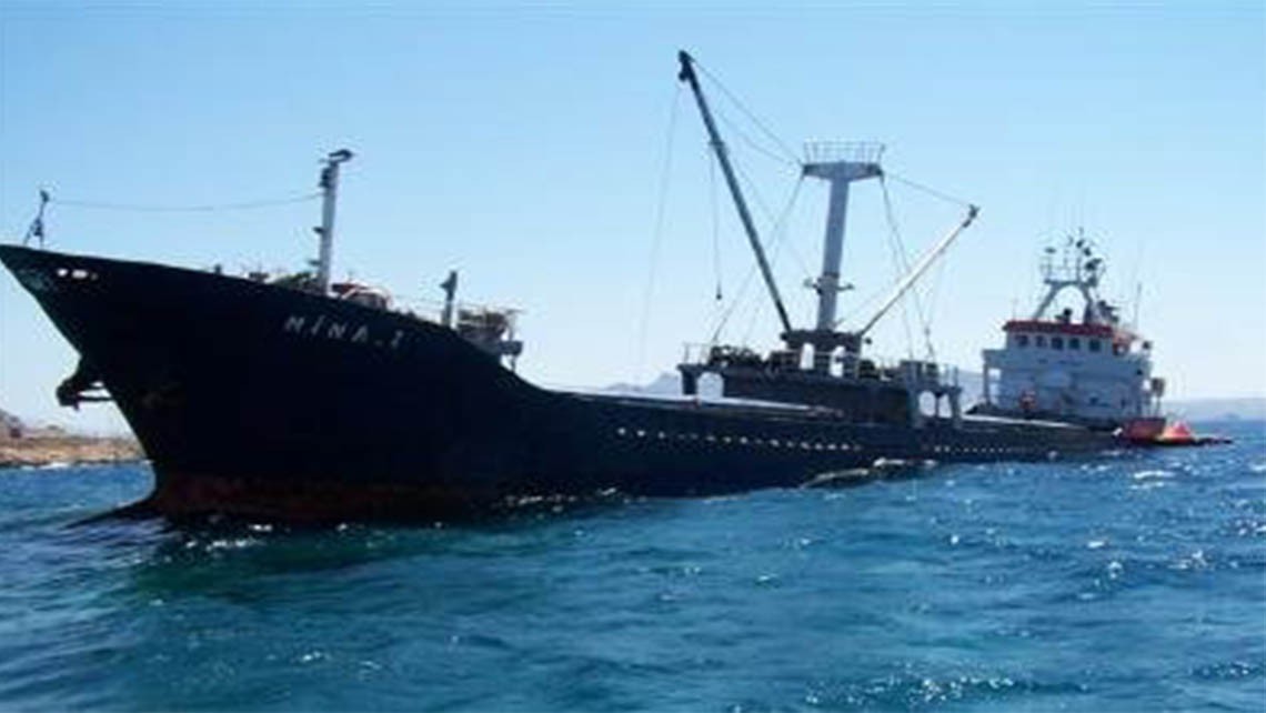 MV MİNA-I GENEL YÜK GEMİSİNİN KURTARILMASI